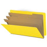 18 Pt. Classification Folders, Full Cut End Tab, Legal Size, 3 Dividers (Box of 10)