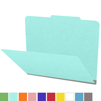 18 Pt. Folders, 2/5 Cut ROC Top Tab, Letter Size (Box of 25)