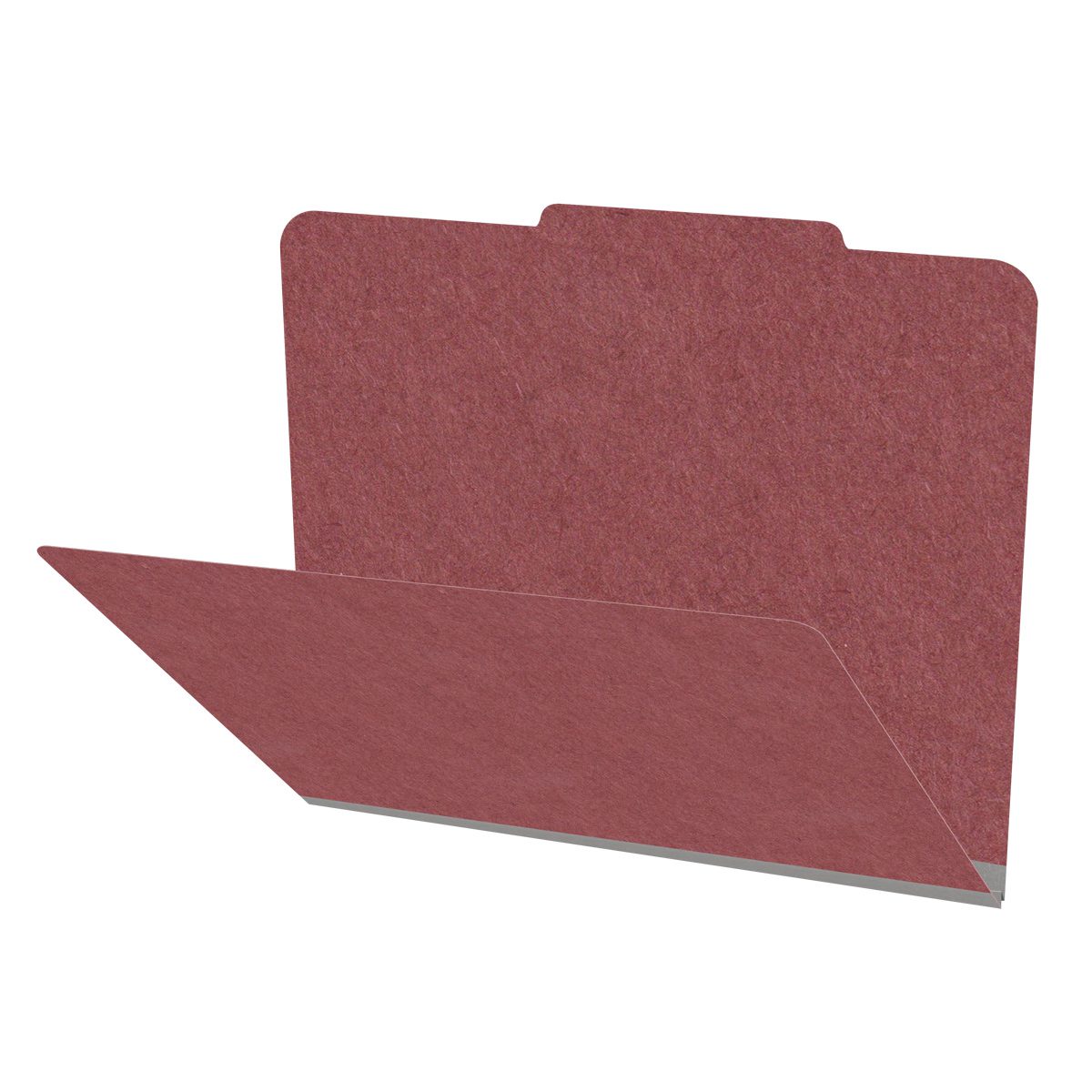 25 Pt. Pressboard Folders, 2/5 Cut ROC Top Tab, Letter Size (Box of 25)