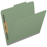 25 Pt. Pressboard Classification Folders, 2/5 Cut ROC Top Tab, Letter Size, Fastener Pos. 1 & 3, 2" Exp. (Box of 25)