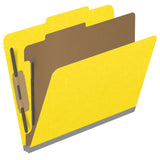 18 Pt. Classification Folders, 2/5 Cut ROC Top Tab, Letter Size, 1 Divider (Box of 10)