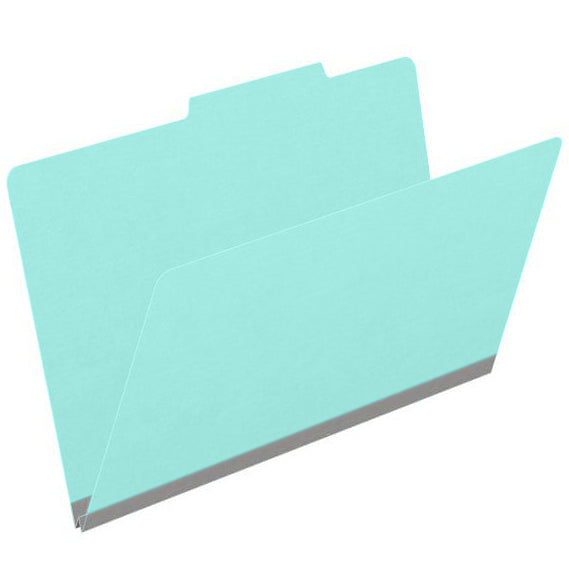 18 Pt. Classification Folders, 2/5 Cut ROC Top Tab, Legal Size (Box of 25)