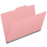 18 Pt. Classification Folders, 2/5 Cut ROC Top Tab, Legal Size (Box of 25)