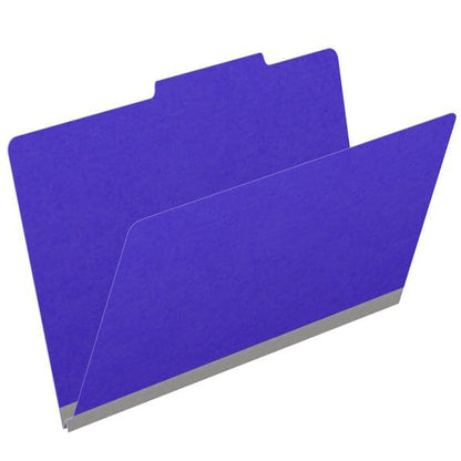 18 Pt. Classification Folders, 2/5 Cut ROC Top Tab, Legal Size (Box of 25)
