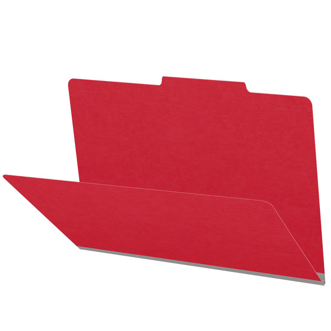 18 Pt. Classification Folders, 2/5 Cut ROC Top Tab, Legal Size (Box of 25)