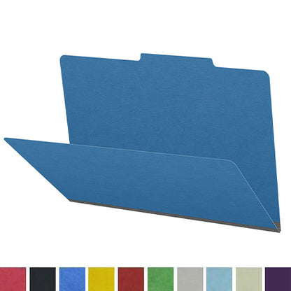 25 Pt. Pressboard Folders, 2/5 Cut ROC Top Tab, Legal Size (Box of 25)