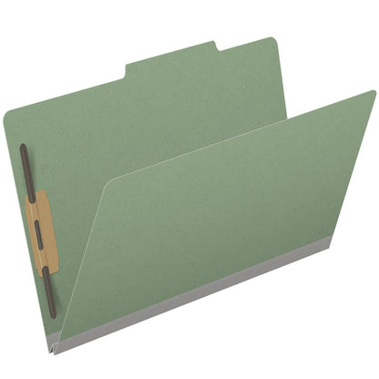 25 Pt. Pressboard Folders, 2/5 Cut ROC Top Tab, Legal Size, Fasteners 1 & 3 (Box of 25)