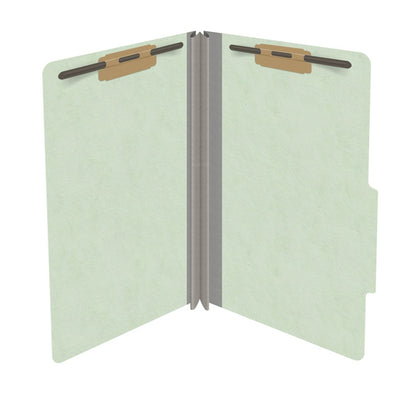 25 Pt. Pressboard Folders, 2/5 Cut ROC Top Tab, Legal Size, Fasteners 1 & 3 (Box of 25)