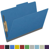 25 Pt. Pressboard Folders, 2/5 Cut ROC Top Tab, Legal Size, Fasteners 1 & 3 (Box of 25)