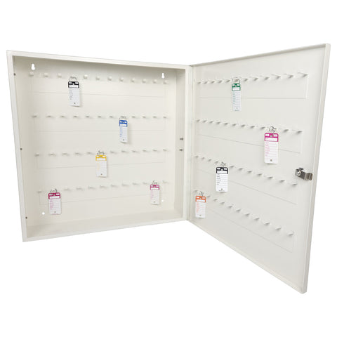 Heavy Duty Expandable 96-Key Locking Car Dealer Key Cabinet