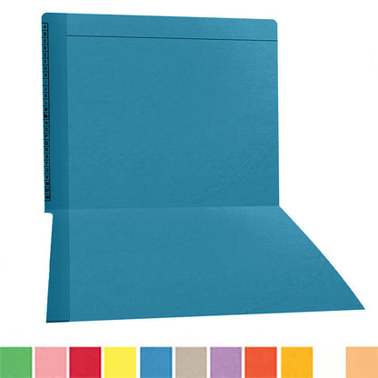 11 pt Kardex Match Folder, Reinforced Top and End Tab with A-Z Scale Printed on Left End Tab, Letter Size (Box of 100)