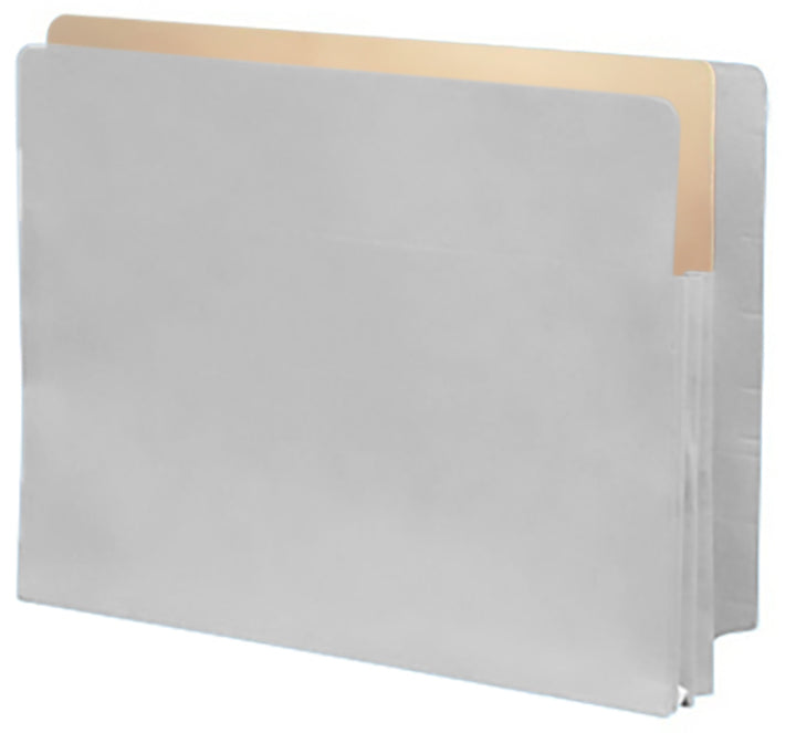 Color Expansion Pockets, Full End Tab, Tyvek Gussets, Letter Size, 1-3/4" Expansion (Carton of 250)