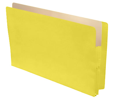 Color Expansion Pockets, Full End Tab, Tyvek Gussets, Legal Size, 1-3/4" Expansion (Carton of 250)