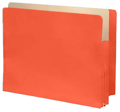 Color Expansion Pockets, Full End Tab, Paper Gussets, Letter Size, 3-1/2" Expansion (Carton of 250)