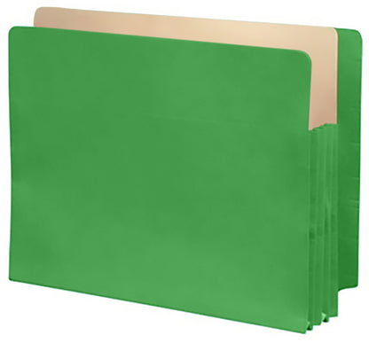 Color Expansion Pockets, Full End Tab, Tyvek Gussets, Letter Size, 5-1/4" Expansion (Carton of 250)