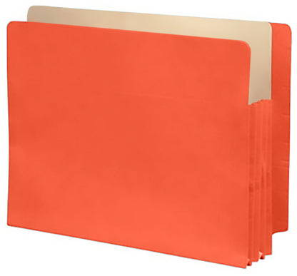 Color Expansion Pockets, Full End Tab, Tyvek Gussets, Letter Size, 5-1/4" Expansion (Carton of 250)