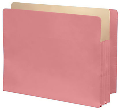 Color Expansion Pockets, Full End Tab, Tyvek Gussets, Letter Size, 5-1/4" Expansion (Carton of 250)