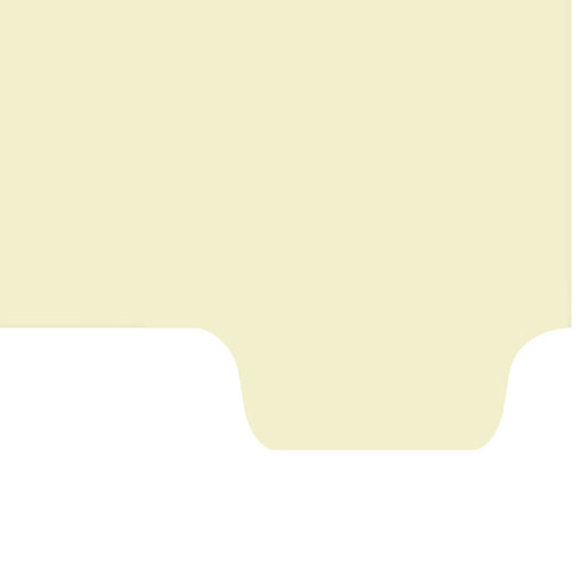 Individual Fileback Divider Tabs, Top Flap, Bottom Tabs, Blank, 1/8th Cut, Pos #8 (Pack of 50)