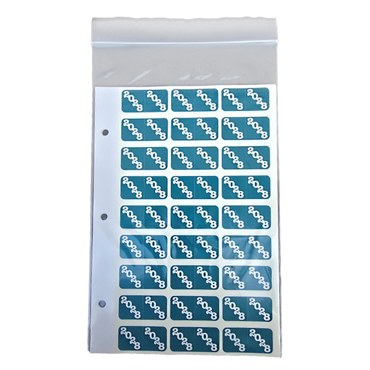 Jeter Year 2028 Labels, 3/4" X 1-1/2" Laminated- Pack of 270