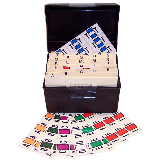 Complete Set Jeter 7100 A-Z + MC- Includes File Box with Indexes