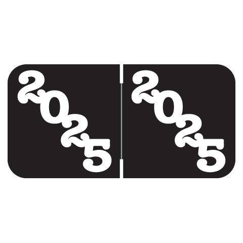 Jeter Year 2025 Labels, 3/4" X 1-1/2" Laminated- Pack of 270