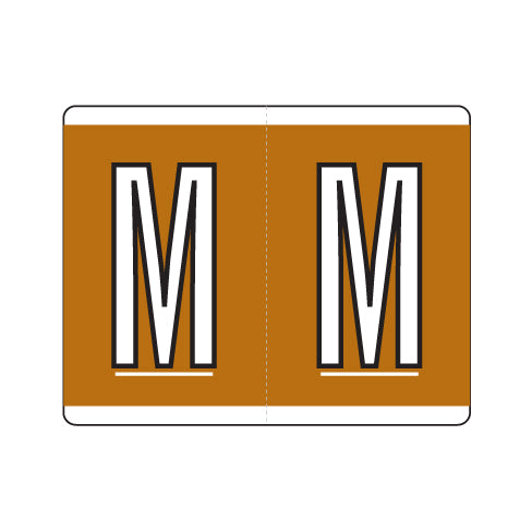 Kardex "M" Labels 1-1/4" X 1-1/2" Laminated- Roll of 500