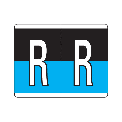 Kardex "R" Labels 1-1/4" X 1-1/2" Laminated- Roll of 500