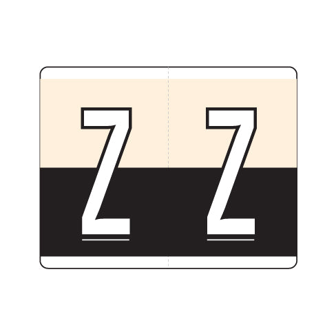 Kardex "Z" Labels 1-1/4" X 1-1/2" Laminated- Roll of 500