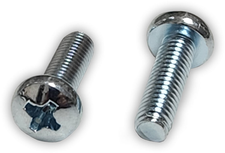 M5 x 16mm Metric Phillips Pan Head License Plate Screws (Box of 100)