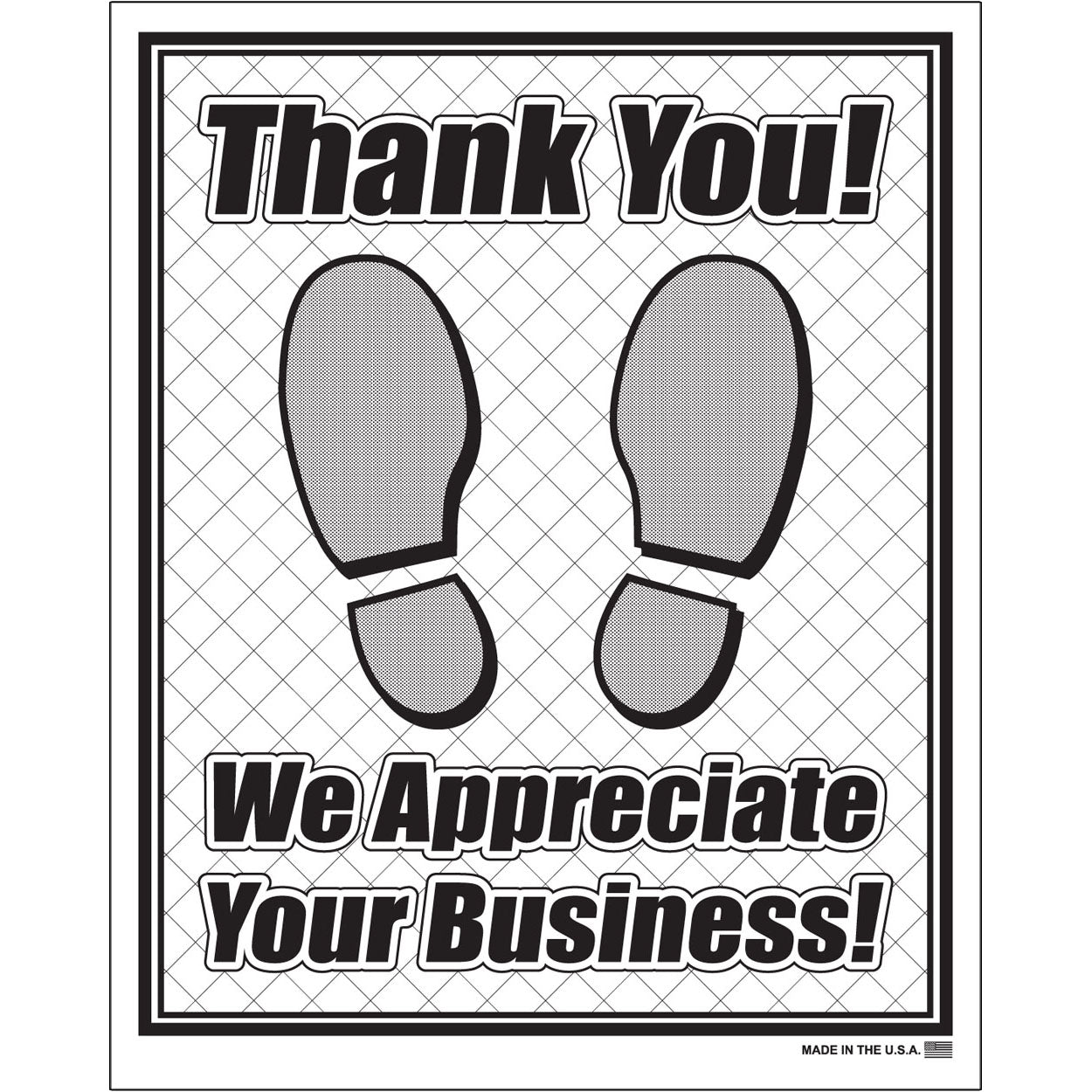 Disposable Automotive Paper Floor Mats - 60# White Kraft Stock (Package of 500)