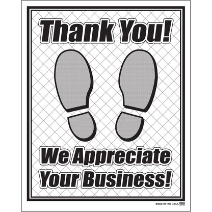Disposable Automotive Paper Floor Mats - 60# White Kraft Stock (Package of 500)