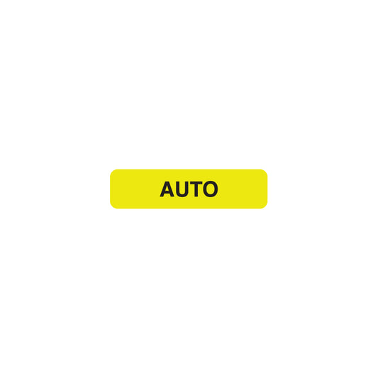 MAP126 AUTO- Fluorescent Chartreuse 1-1/4" X 5/16"- Roll of 500