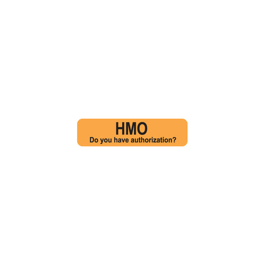 MAP540 HMO- Fluorescent Orange 1-1/4" X 5/16"- Roll of 500