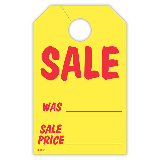 Motorcycle Hang Tags - 5" x 8" (Package of 100)