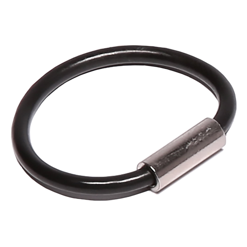 Nylon Coated Cable Flexible Key Ring - 1" Diameter (10 Rings)