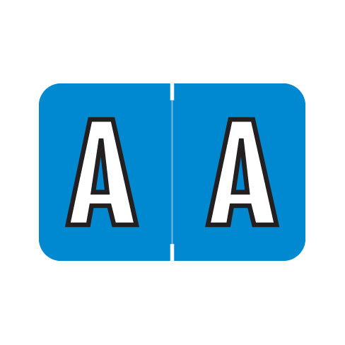 PMA 3900 "A" Labels 1" X 1-1/2" Laminated- Pack of 225