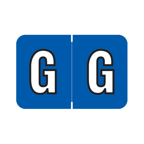 PMA 3900 "G" Labels 1" X 1-1/2" Laminated- Pack of 225