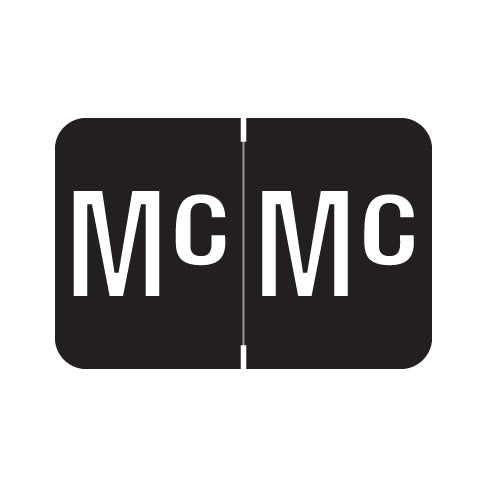 PMA 3900 "MC" Labels 1" X 1-1/2" Laminated- Pack of 225
