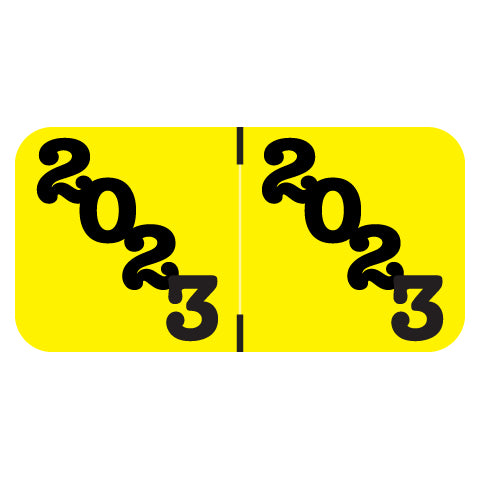 POS POYM 2023 Labels, 3/4" X 1-1/2" Laminated- Roll of 500