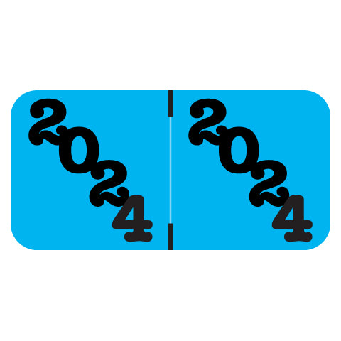 POS POYM 2024 Labels, 3/4" X 1-1/2" Laminated- Roll of 500