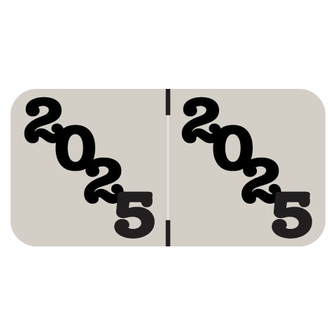 POS POYM 2025 Labels, 3/4" X 1-1/2" Laminated- Roll of 500