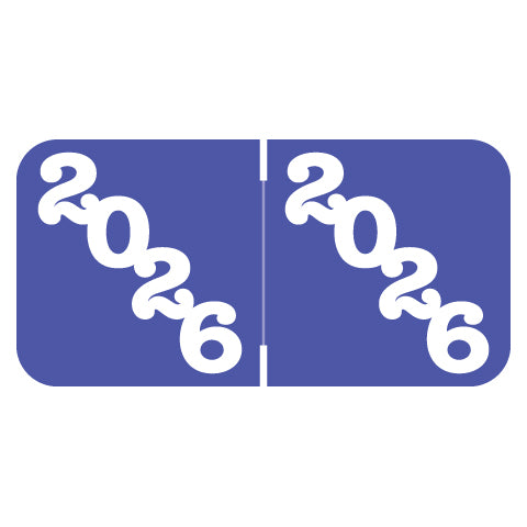 POS POYM 2026 Labels, 3/4" X 1-1/2" Laminated- Roll of 500