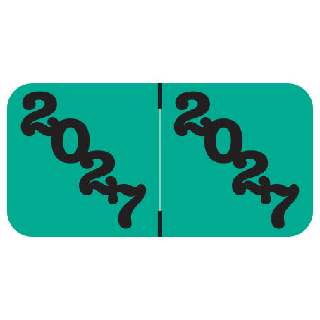 POS POYM 2027 Labels, 3/4" X 1-1/2" Laminated- Roll of 500