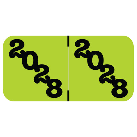 POS POYM 2028 Labels, 3/4" X 1-1/2" Laminated- Roll of 500