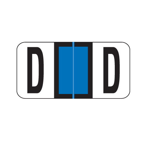 Reynolds & Reynolds Alpha D Labels 3/4" x 1-1/2" Laminated- Pack of 240