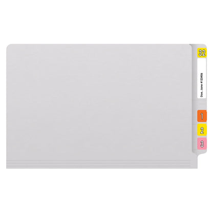 14 pt Color Folders, Full Cut 2-Ply End Tab, Legal Size (Box of 50)