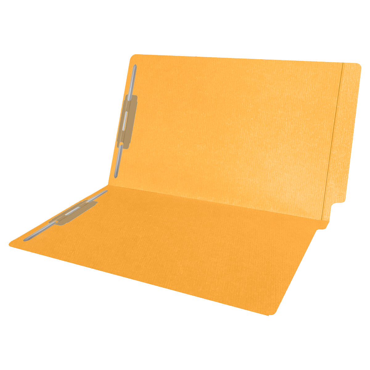 14 pt Color Folders, Full Cut 2-Ply End Tab, Legal Size, Fastener Pos #1 & #3 (Box of 50)