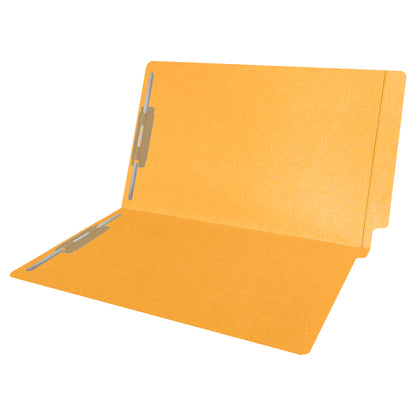 14 pt Color Folders, Full Cut 2-Ply End Tab, Legal Size, Fastener Pos #1 & #3 (Box of 50)