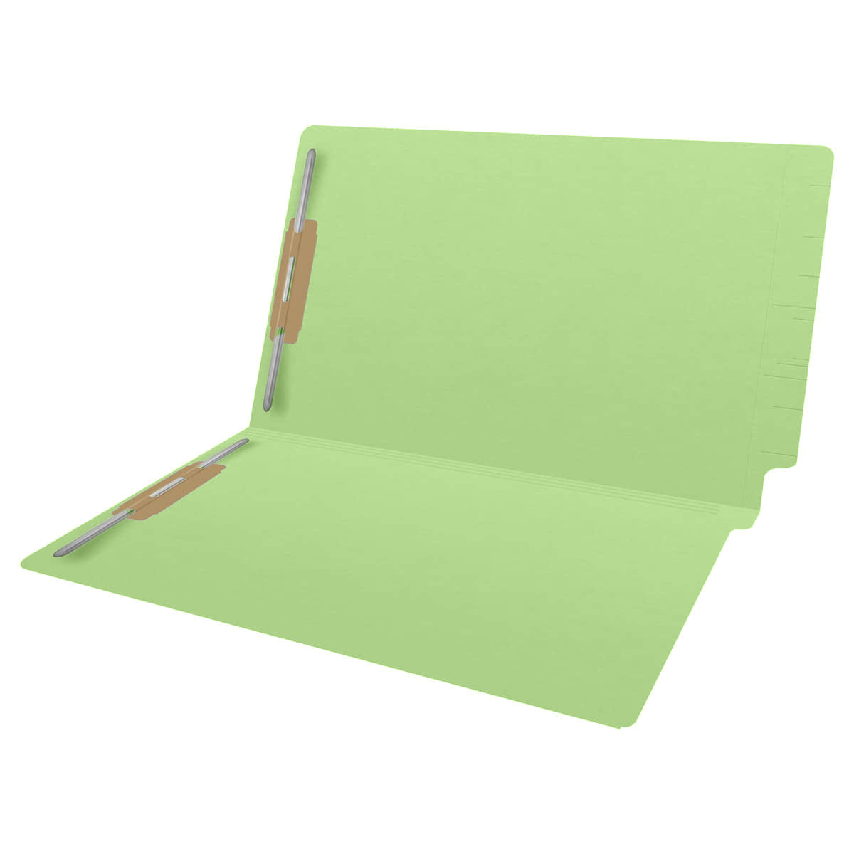 14 pt Color Folders, Full Cut 2-Ply End Tab, Legal Size, Fastener Pos #1 & #3 (Box of 50)