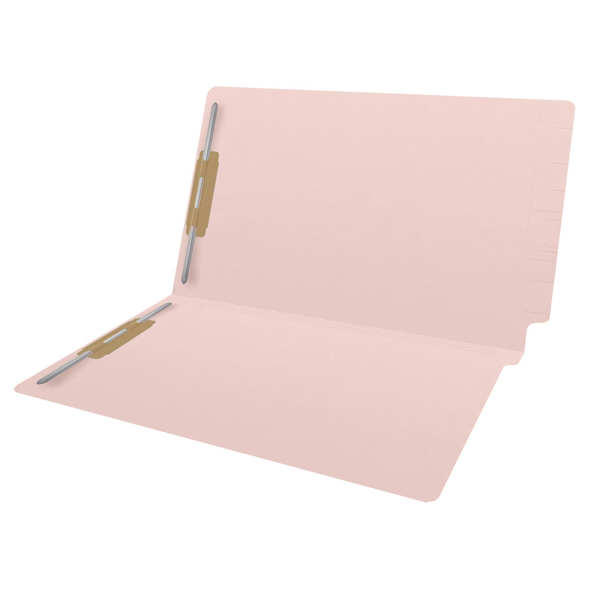 14 pt Color Folders, Full Cut 2-Ply End Tab, Legal Size, Fastener Pos #1 & #3 (Box of 50)